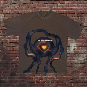 Dark grey cool asf graphic T-shirt :The Bangouluo